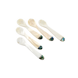 Mother of Pearl Rainbow Shell Tip Teaspoon