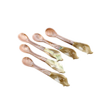 Mother of Pearl Fish Motif Teaspoon