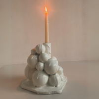 Bubbles Candelabra 01 White