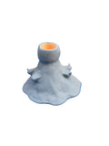 candle holder blue