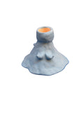 candle holder blue