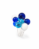 Blue Bubbles Ring