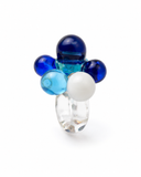 Blue Bubbles Ring