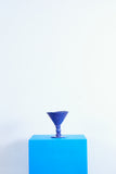 Blue Enchanted Martini Glass