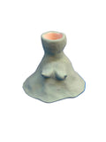 candle holder green