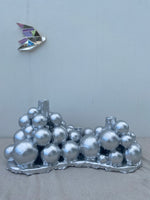 Bubbles Candelabra 03 Silver