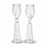 Crumpled Chupito Glass Pair