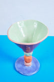 Pink Enchanted Martini Glass