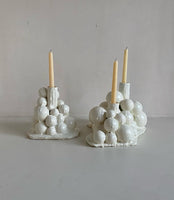 Bubbles Candelabra 01 White