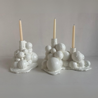 Bubbles Candelabra 01 White