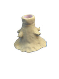 candle holder yellow