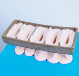 Pink Rectangular Drips