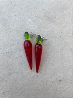 Big Chilli Earrings #1