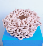 Soft Pink Doodle Dish
