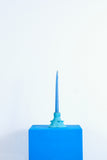 candle holder blue