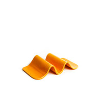 Orange Wavy Plate