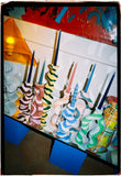 Candelholder Minestrone Pink&Blue