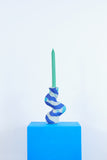 Candelholder Minestrone Blue & Light Blue